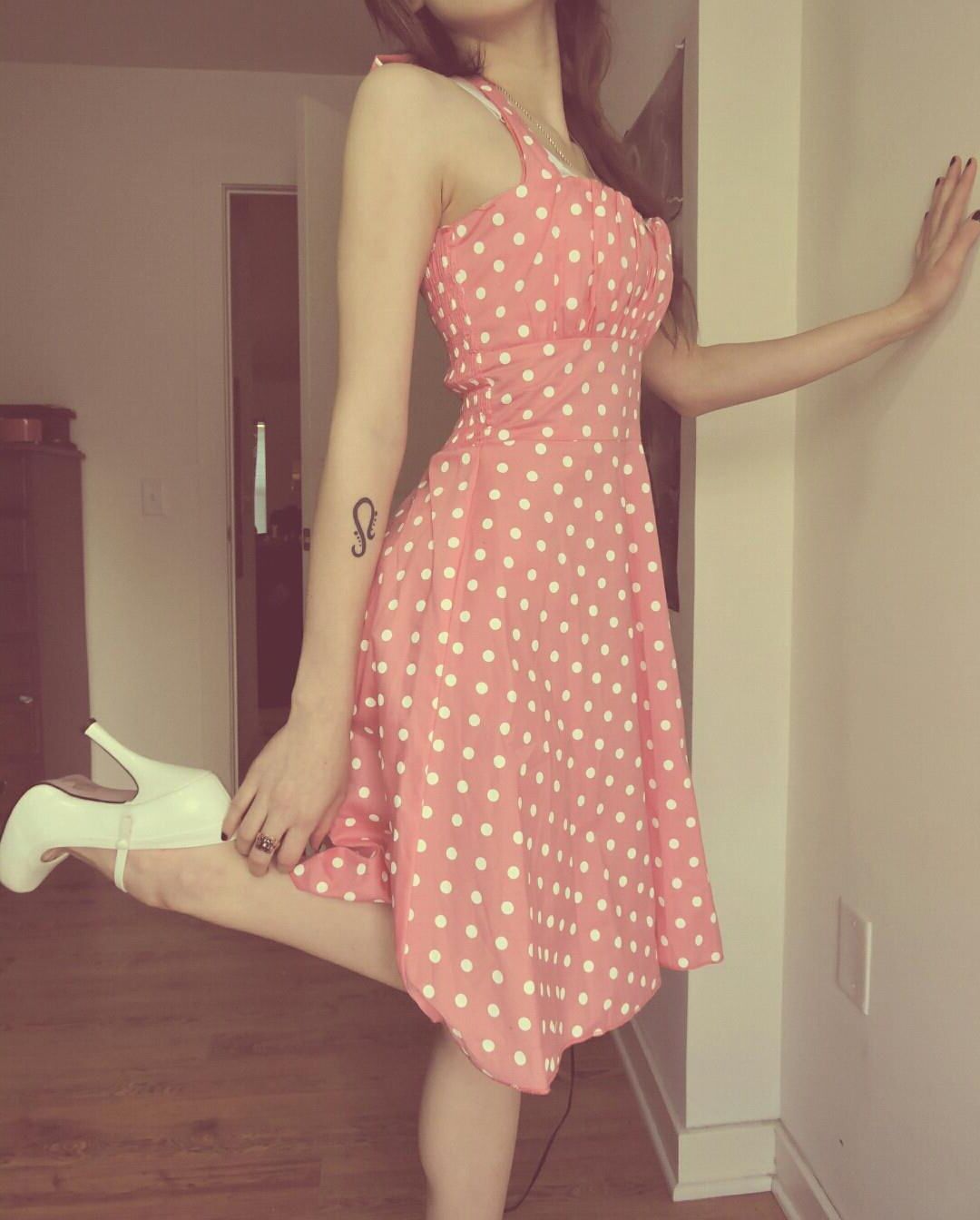 Skinny young teen