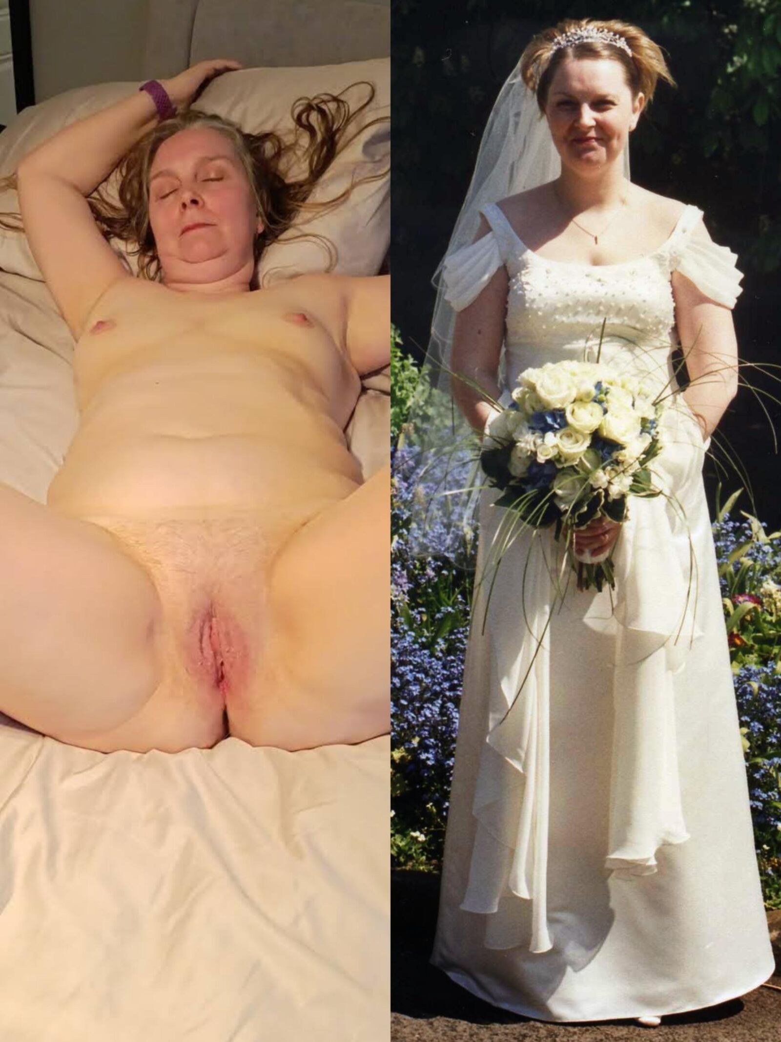 Fran UK Slut Dressed / Undressed Dirty Slag