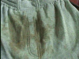 Perv Wankers stained pants