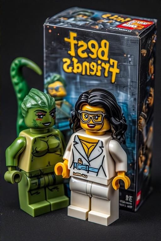 LEGO NSFW Caja imaginada Conjuntos: "Mejores amigos"