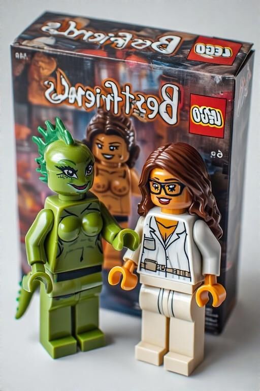 LEGO NSFW Caja imaginada Conjuntos: "Mejores amigos"