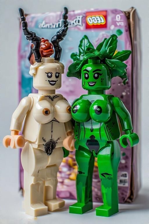 LEGO NSFW Caja imaginada Conjuntos: "Mejores amigos"