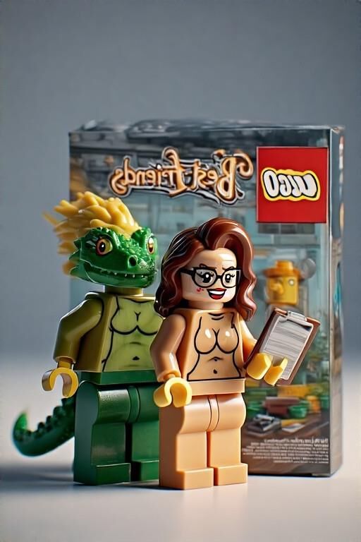 LEGO NSFW Caja imaginada Conjuntos: "Mejores amigos"