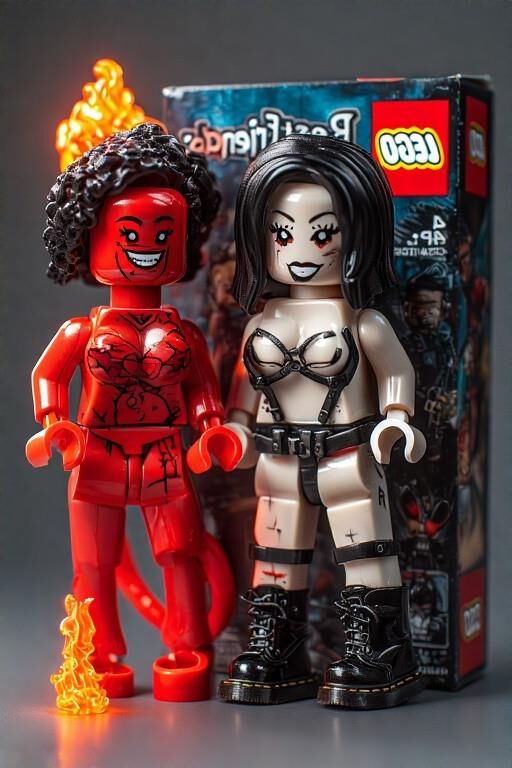 LEGO NSFW Caja imaginada Conjuntos: "Mejores amigos"