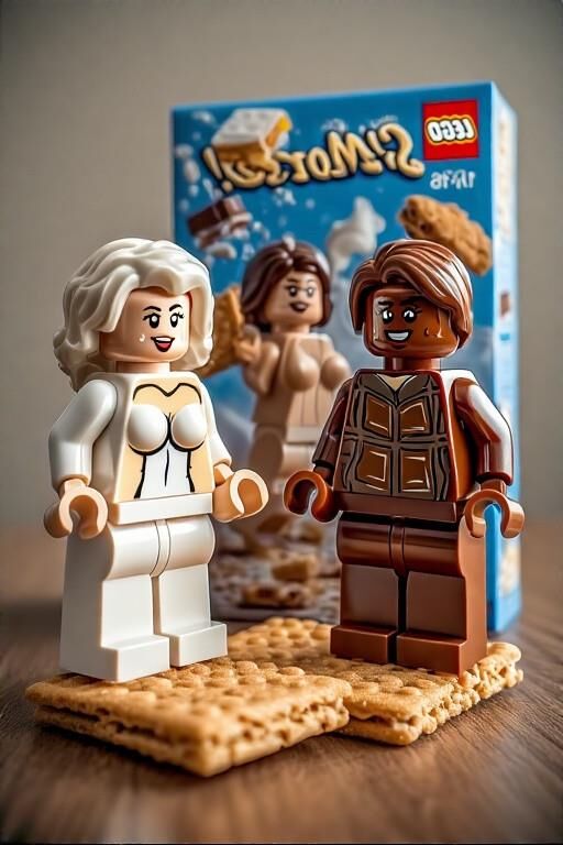 LEGO NSFW Caja imaginada Conjuntos: "Mejores amigos"